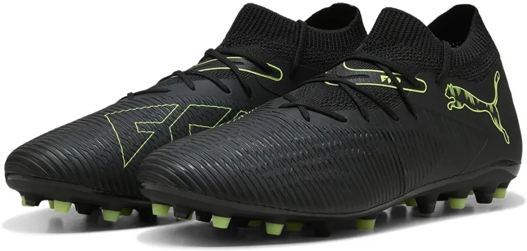 PUMA Future 8 Match Mg Voetbalschoenen - 44.5 - Zwart - afbeelding 6 van 6