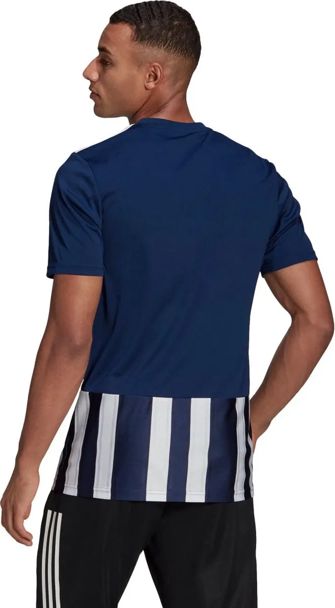 Adidas Striped 21 Shirt Heren - M - Marine/Wit