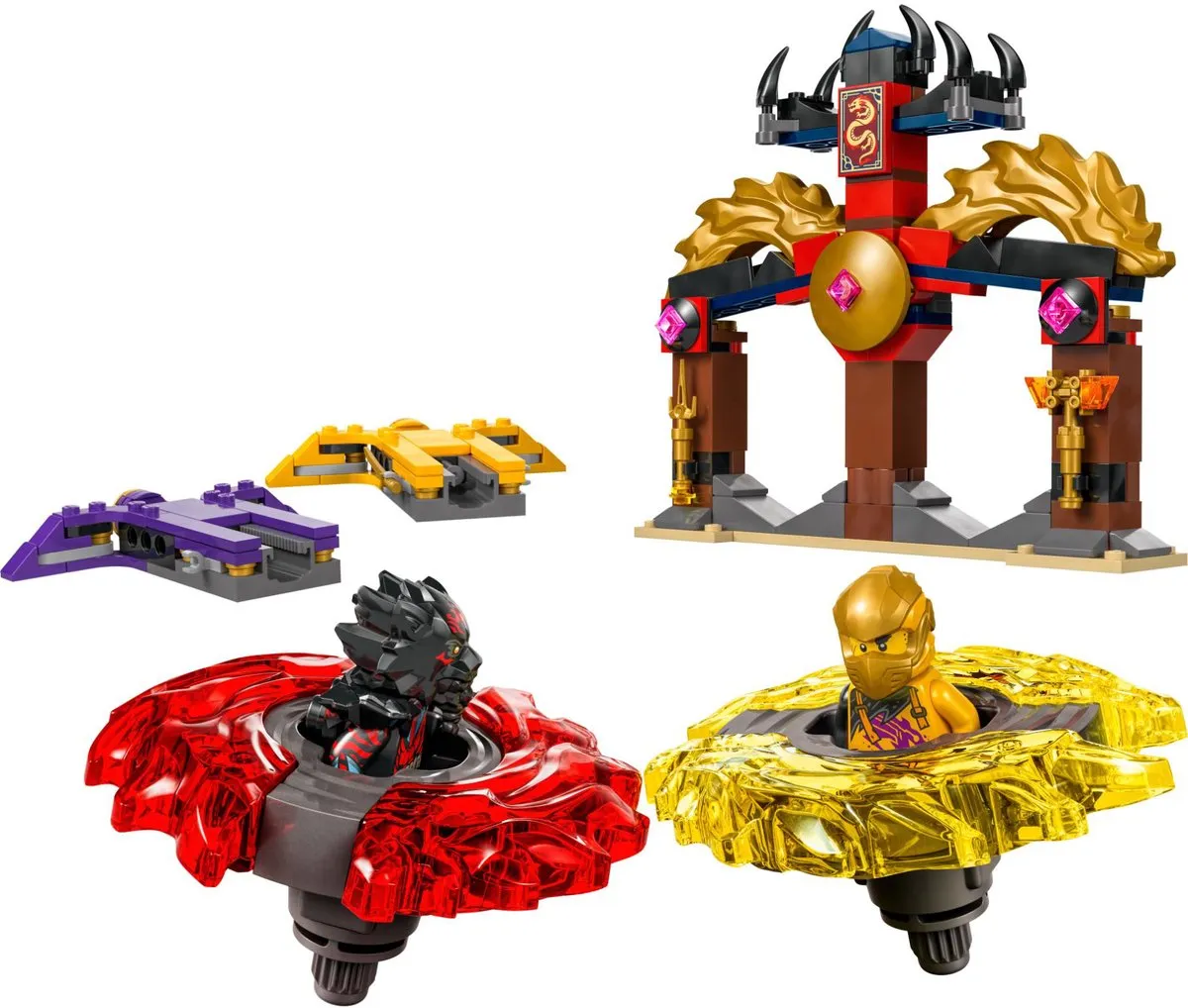LEGO Ninjago Spinjitzu Drakenstrijdpakket 71826 - 186 Stukken