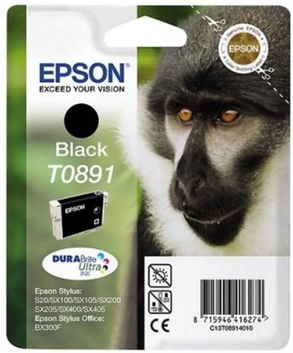 Epson C13T08914021 Inktcartridge Zwart