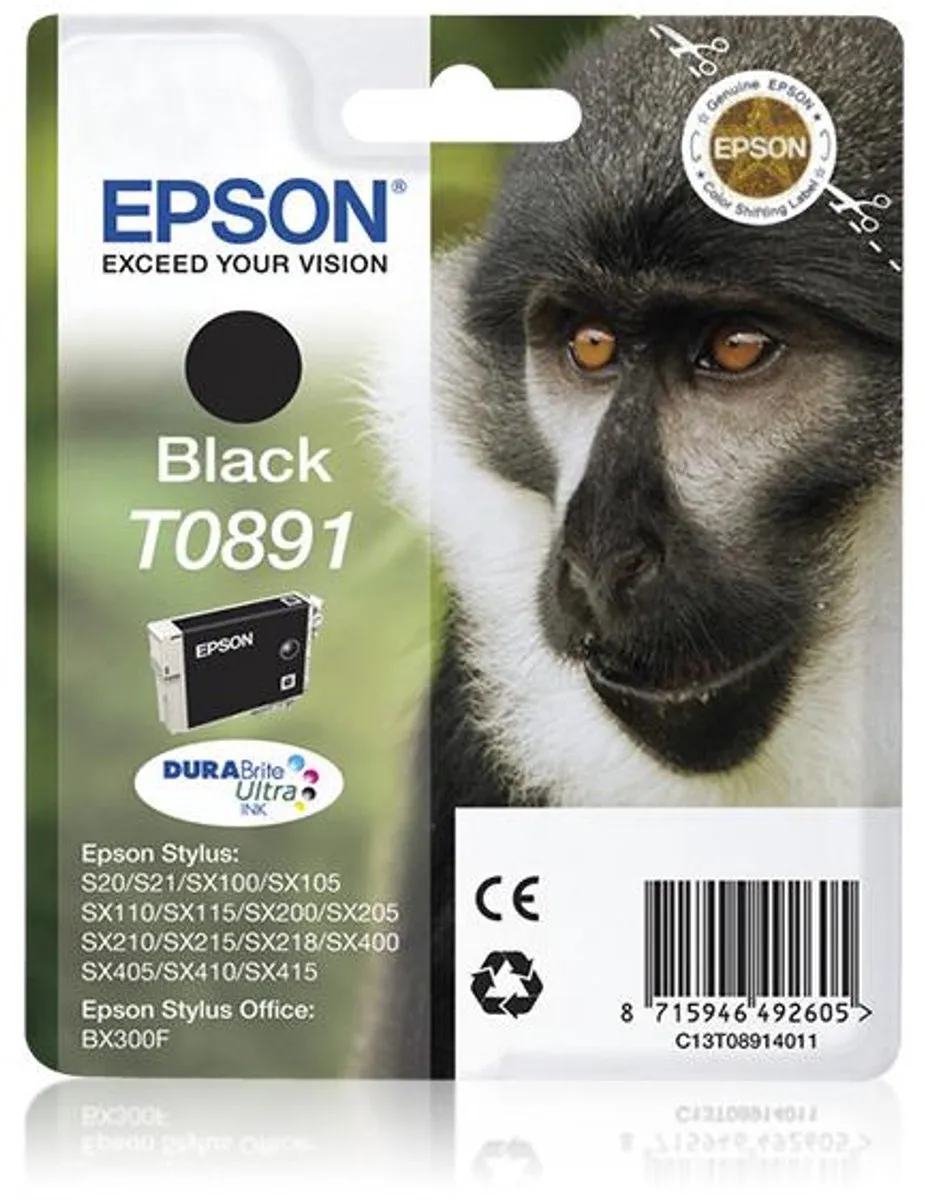 Epson C13T08914021 Inktcartridge Zwart