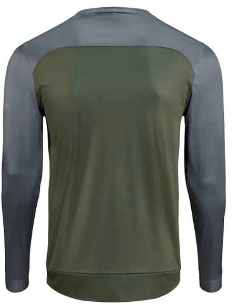 Cube Atx Tm Langarm Enduro Trui - L - Olive/Grijs