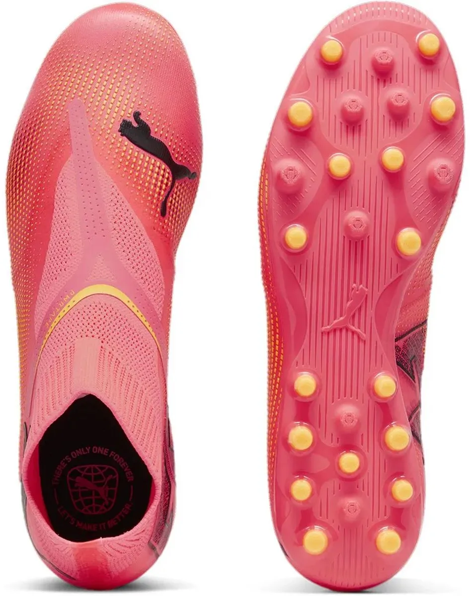 PUMA Future 7 Match+ Ll Mg Voetbalschoenen - 45 - Roze