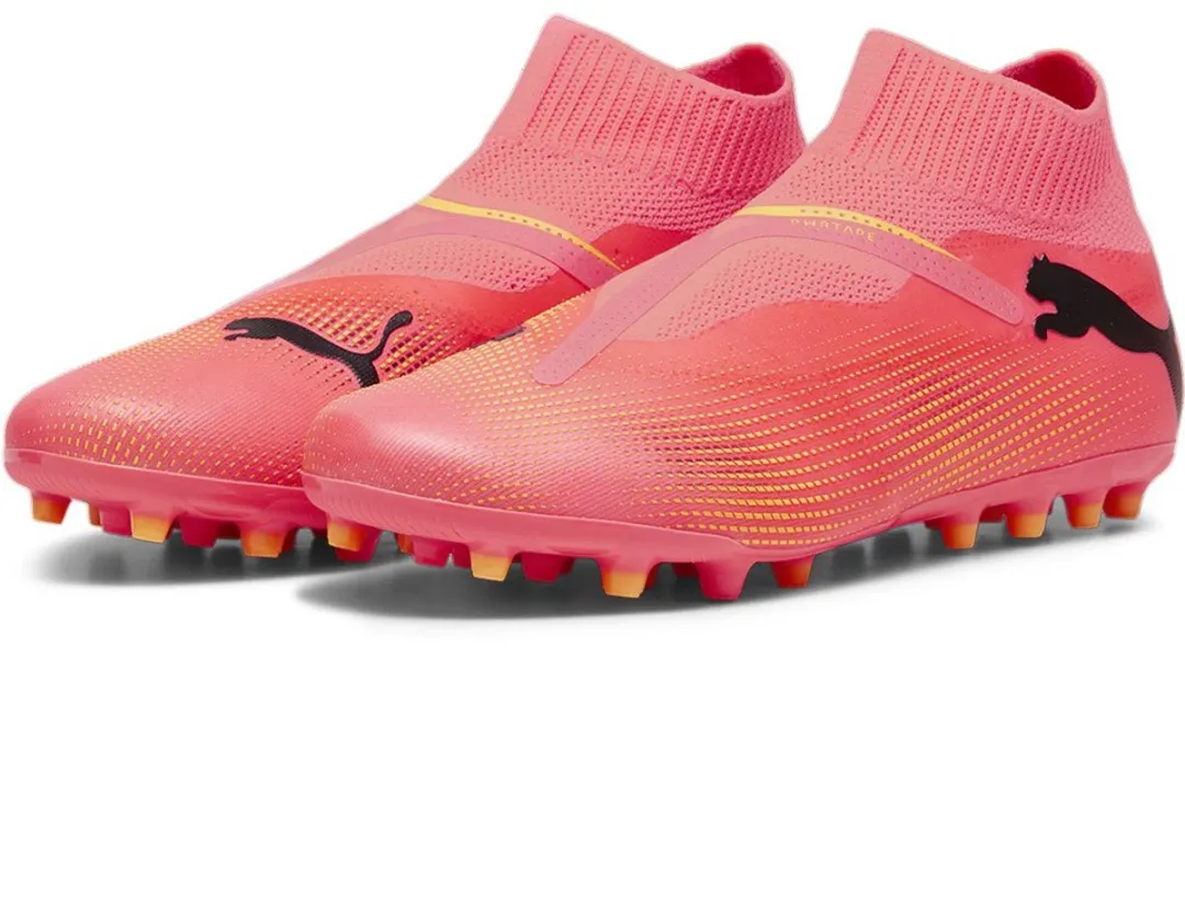 PUMA Future 7 Match+ Ll Mg Voetbalschoenen - 45 - Roze