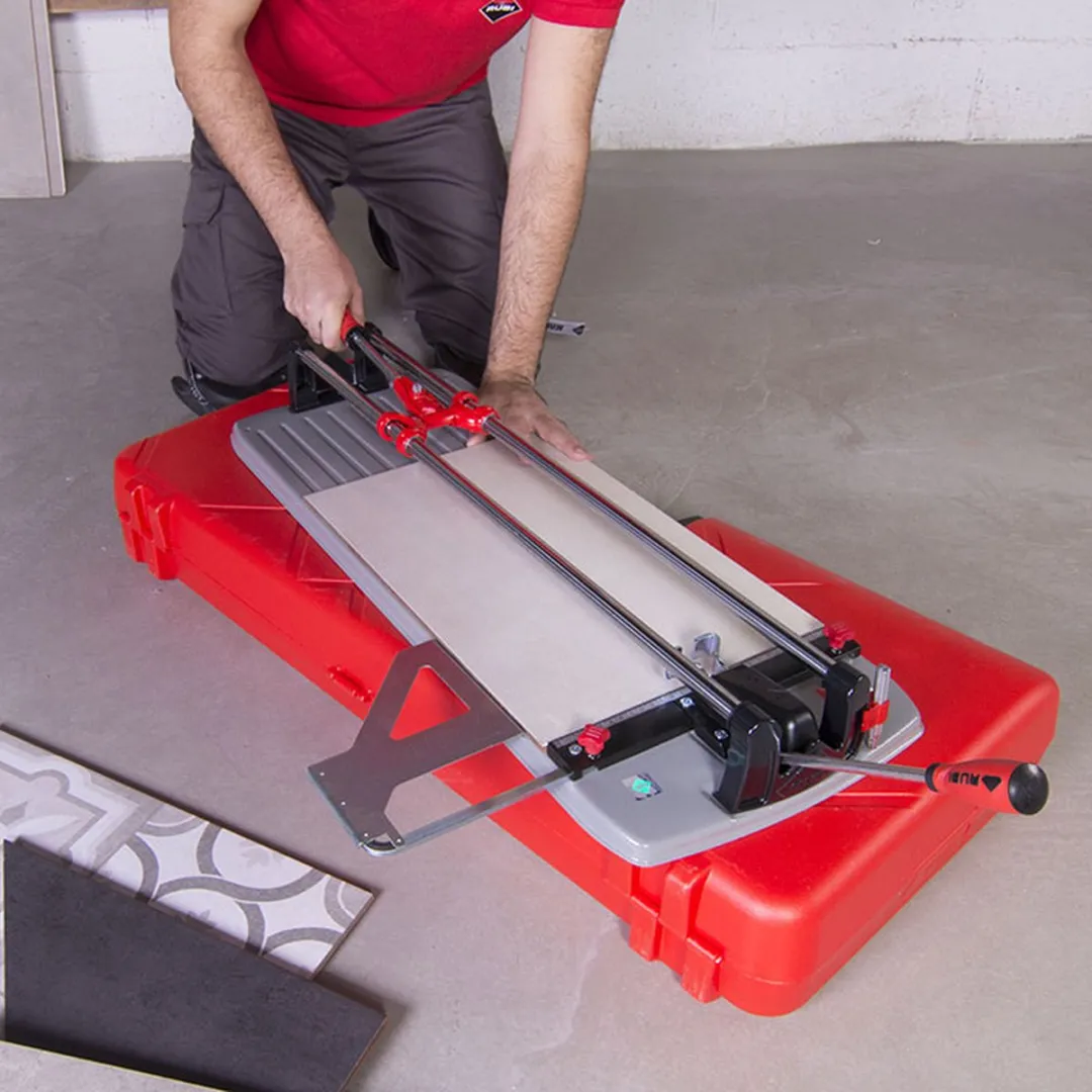 Rubi TS 43 Max Tegelsnijder - Rood/Grijs