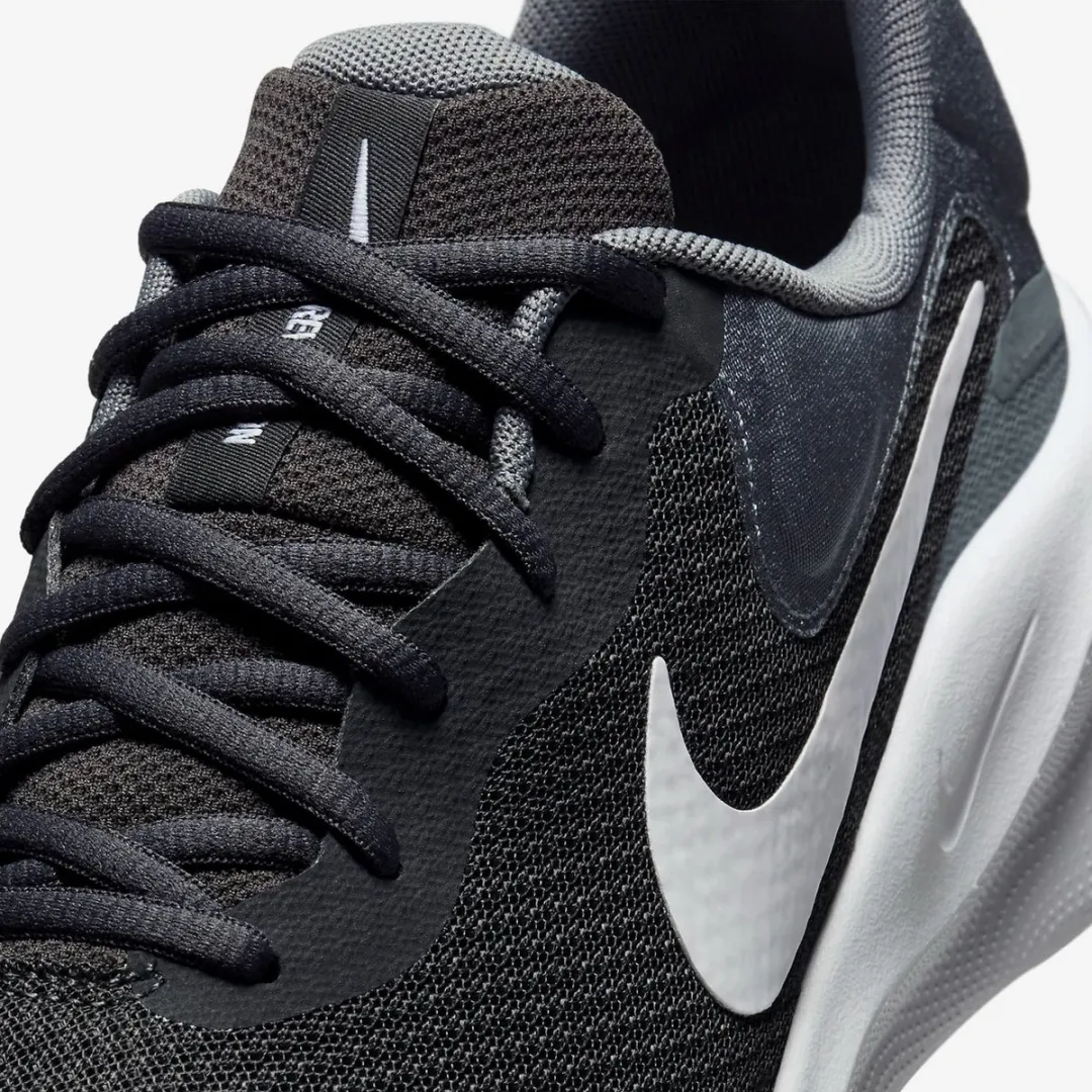 Nike Revolution 7 FB2207-007 Hardloopschoenen Heren - 42 - Donkergrijs/Wit - afbeelding 6 van 6