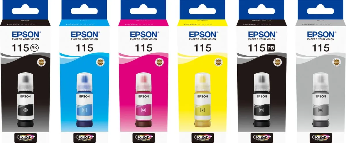 Epson Ecotank C13T07D44A Inktcartridge - Geel