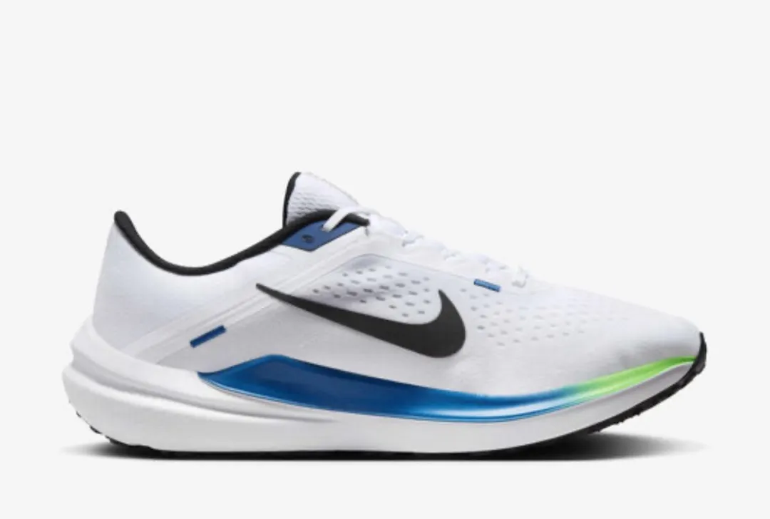 Nike Winflo 10 DV4022-103 Hardloopschoenen - Maat 46 - Wit/Blauw