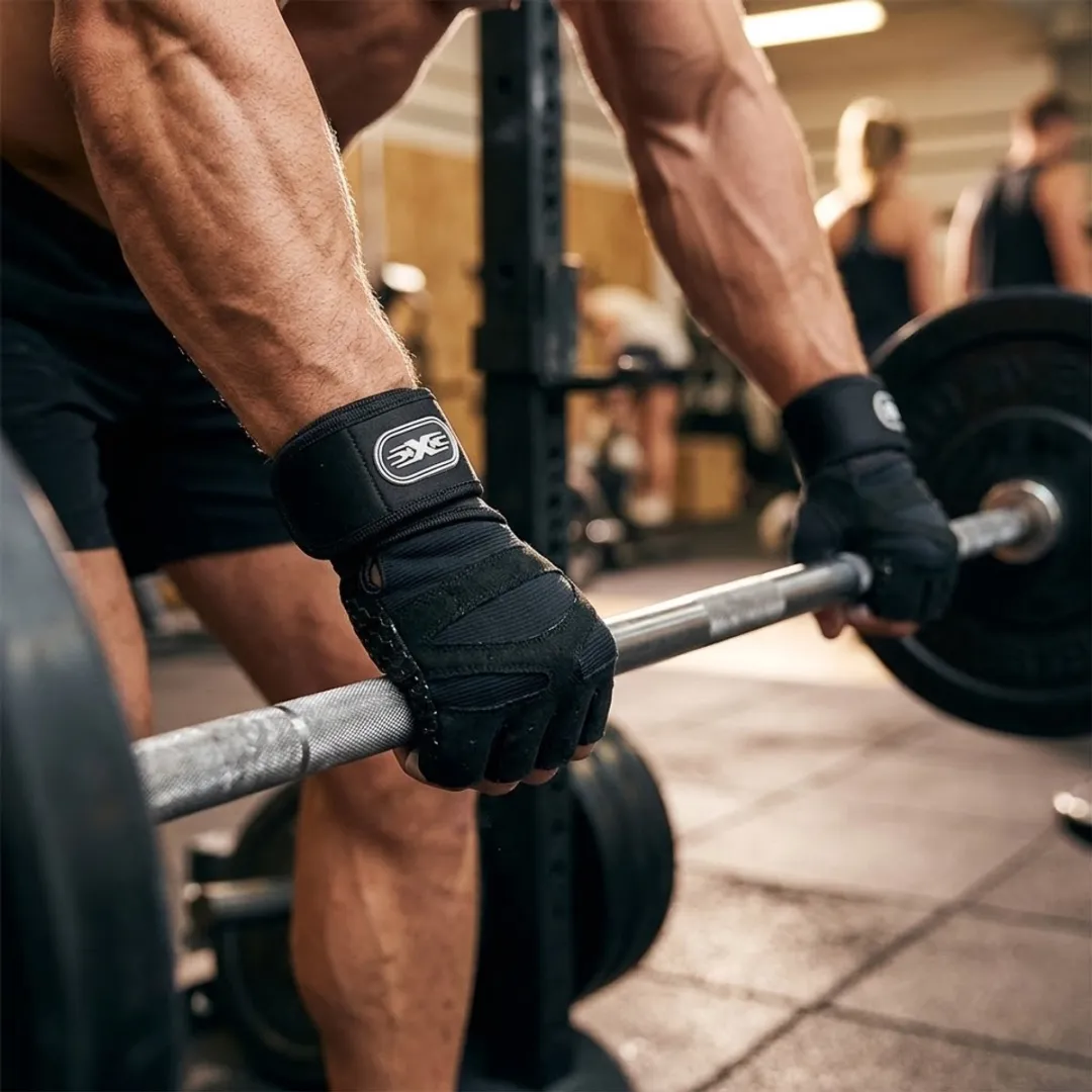 NUVEX Fitness Handschoenen - Zwart - L