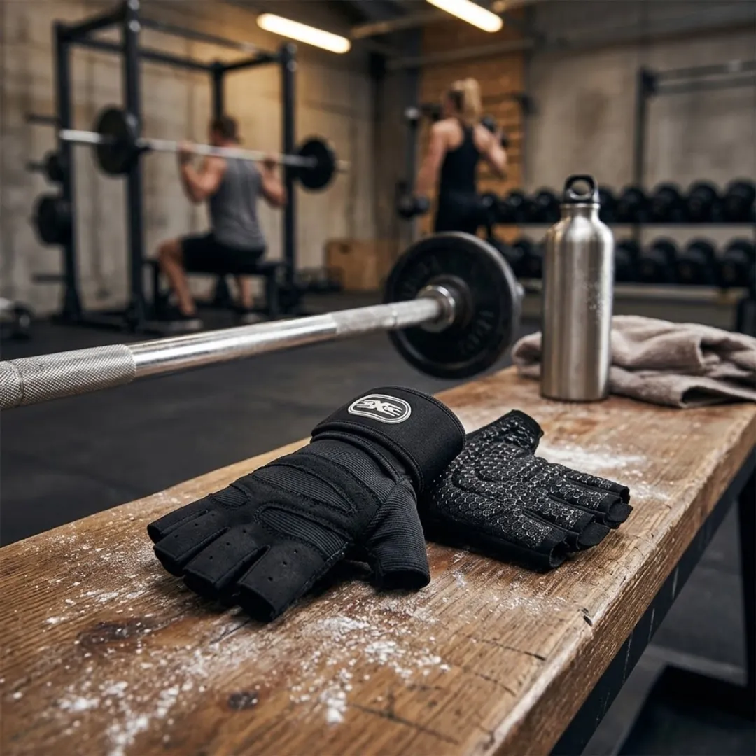 NUVEX Fitness Handschoenen - Zwart - L