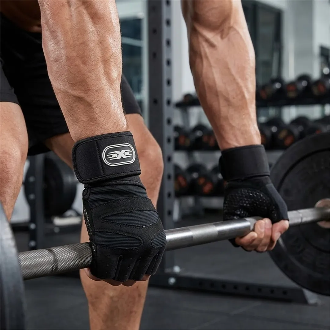 NUVEX Fitness Handschoenen - Zwart - L