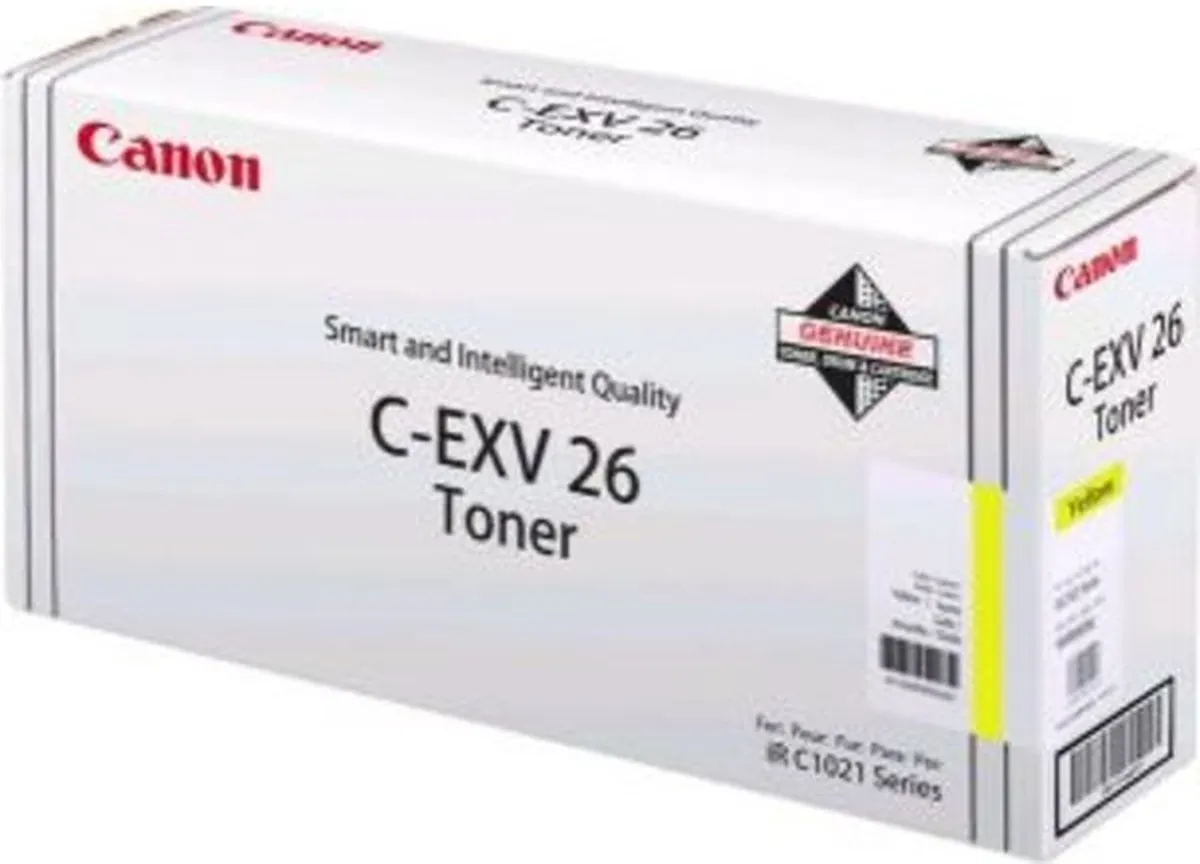 Canon C-EXV26 Tonercartridge Geel - 6000 pagina's