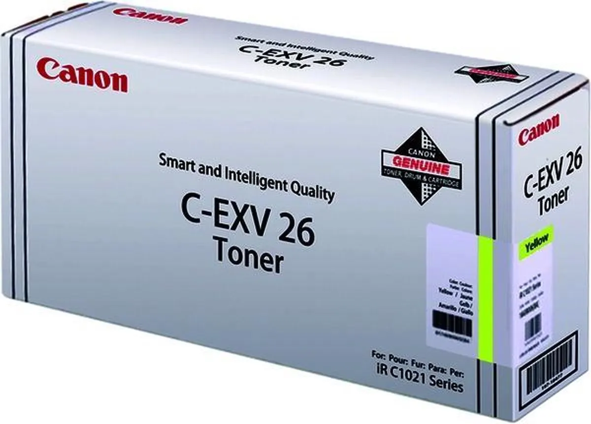 Canon C-EXV26 Tonercartridge Geel - 6000 pagina's