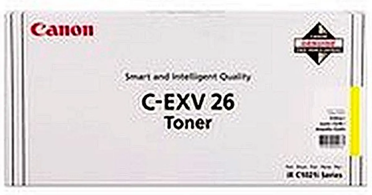 Canon C-EXV26 Tonercartridge Geel - 6000 pagina's