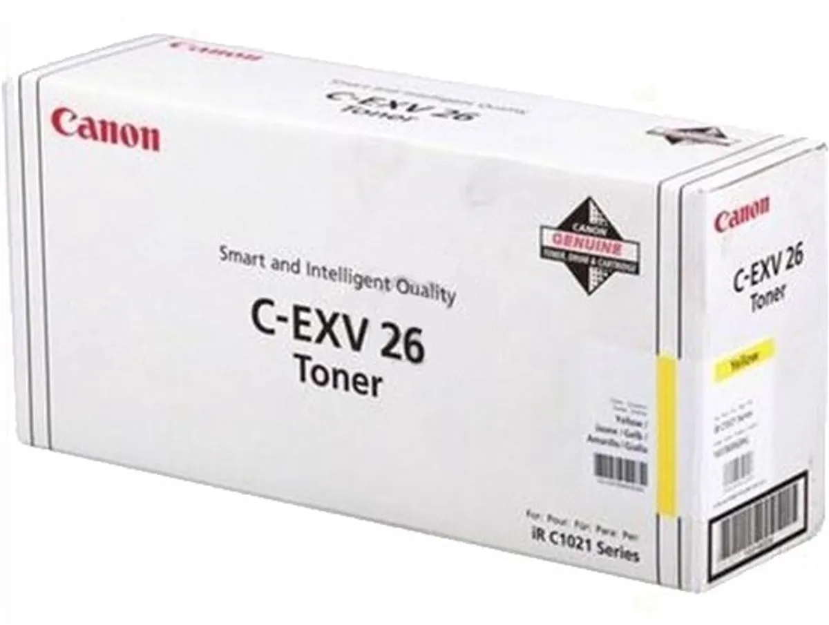 Canon C-EXV26 Tonercartridge Geel - 6000 pagina's