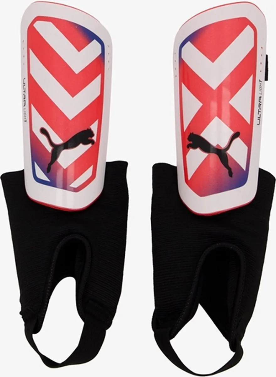 PUMA Ultra Light Ankle Scheenbeschermers Senior - Rood M