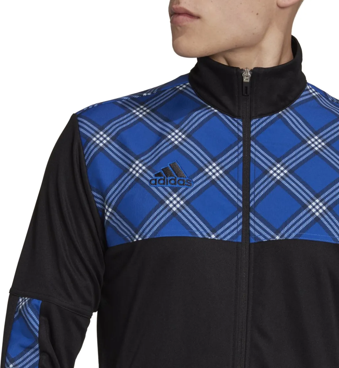 Adidas Tiro Jacket - Heren S - Zwart/Blauw - afbeelding 6 van 6