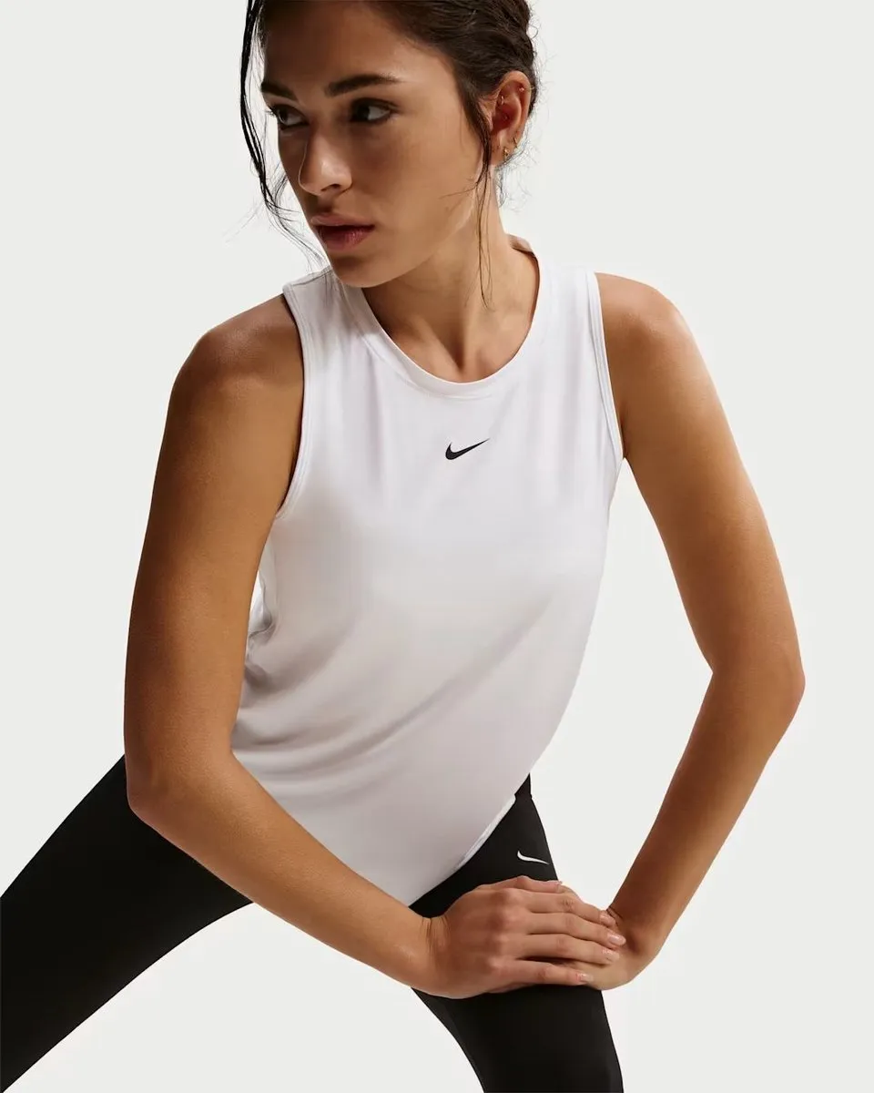 Nike One Classic Dri-FIT Training Singlet FN2808-101 - Wit