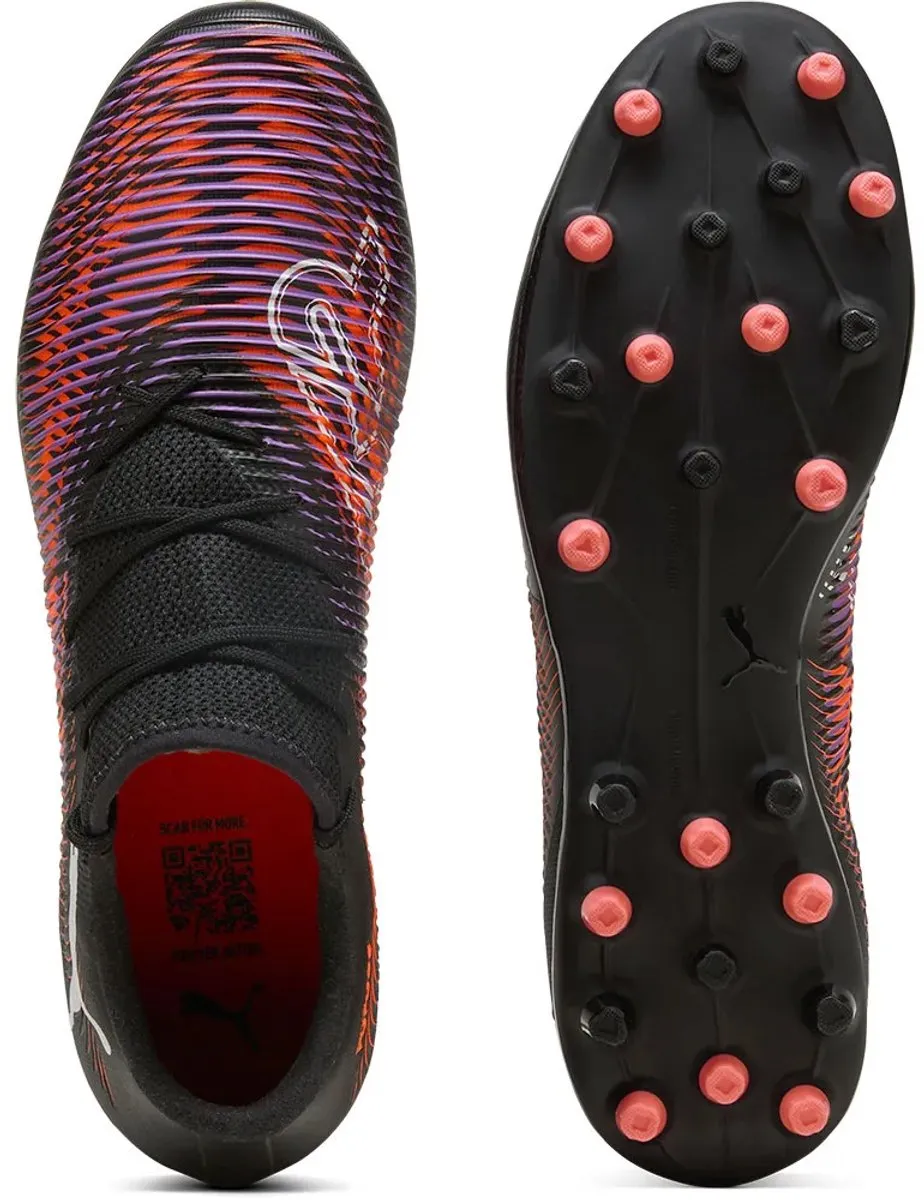 PUMA Future 8 Match Low MG Voetbalschoenen - 45 - Zwart