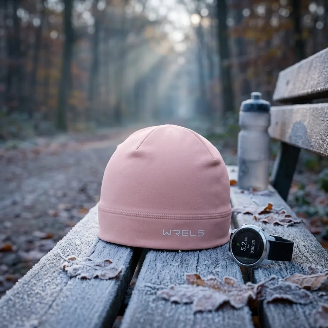 NuveX Roze Hardloopmuts Fleece - 62/68cm