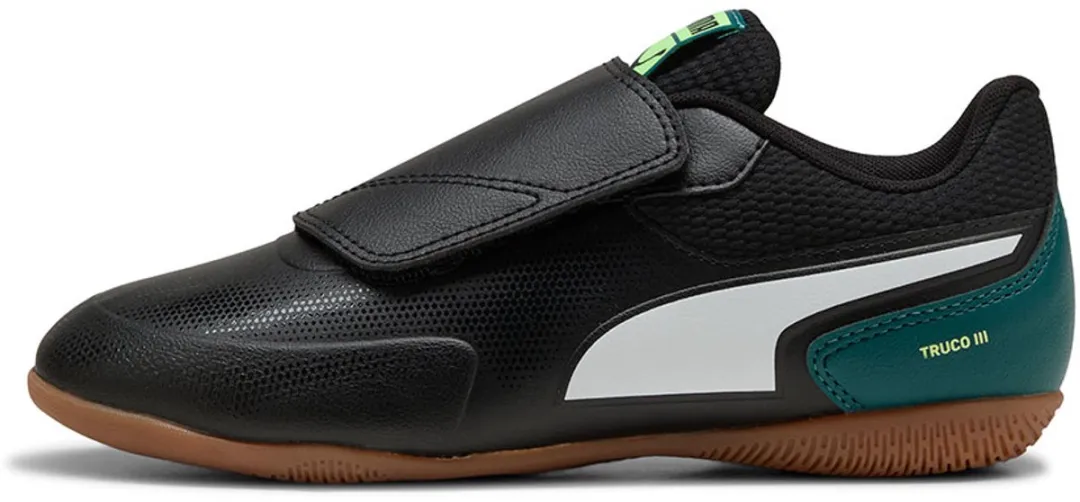 PUMA Truco III V Zaalschoenen - 34.5 - Zwart