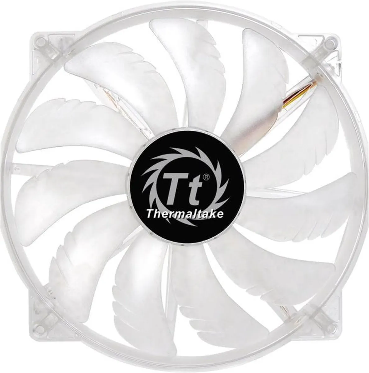Thermaltake Pure 20 LED Ventilator 20cm - Transparant