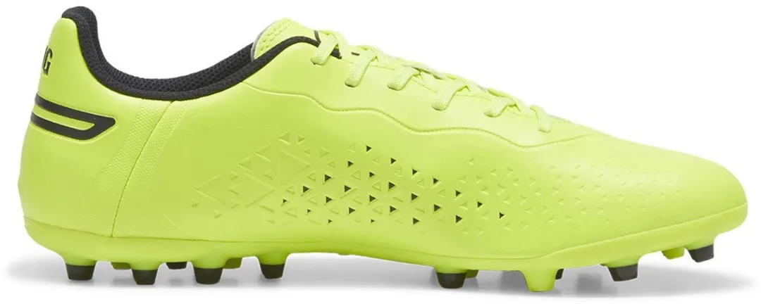 PUMA King Match Mg Voetbalschoenen - 44.5 - Electric Lime/Black