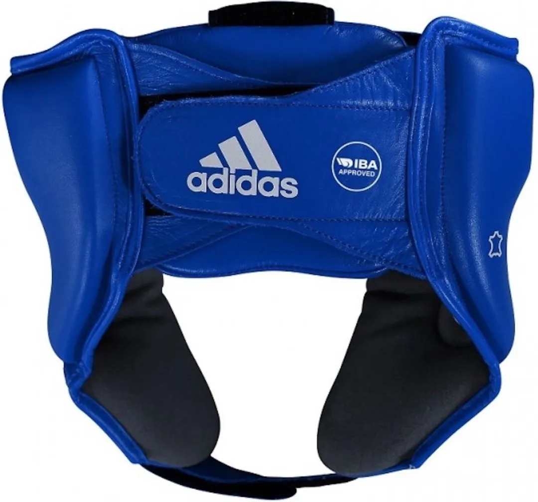 adidas AIBA Hoofdbeschermer Boksen - M - Blauw