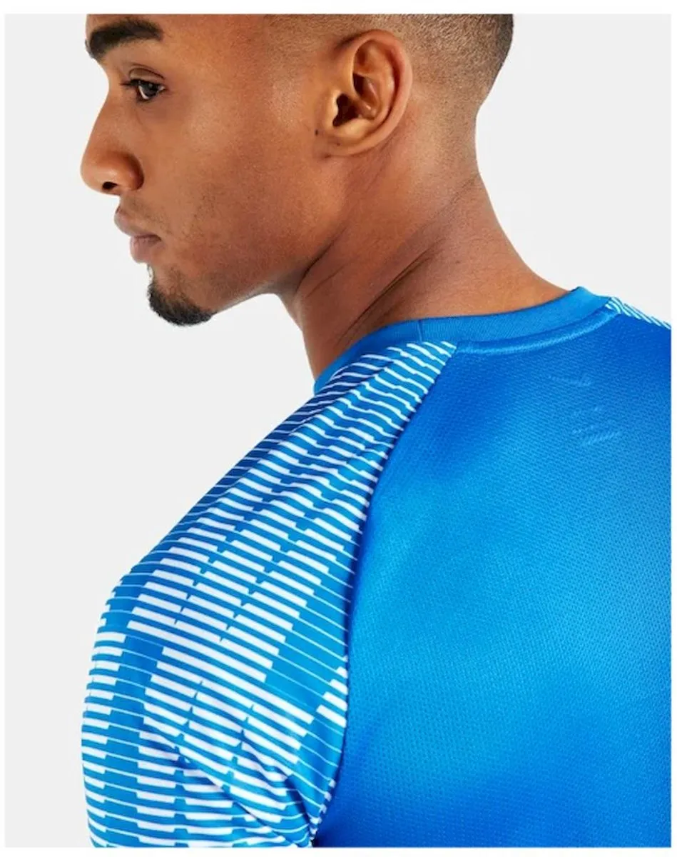 Nike Dri-FIT Academy Sportshirt M - Blauw/Wit