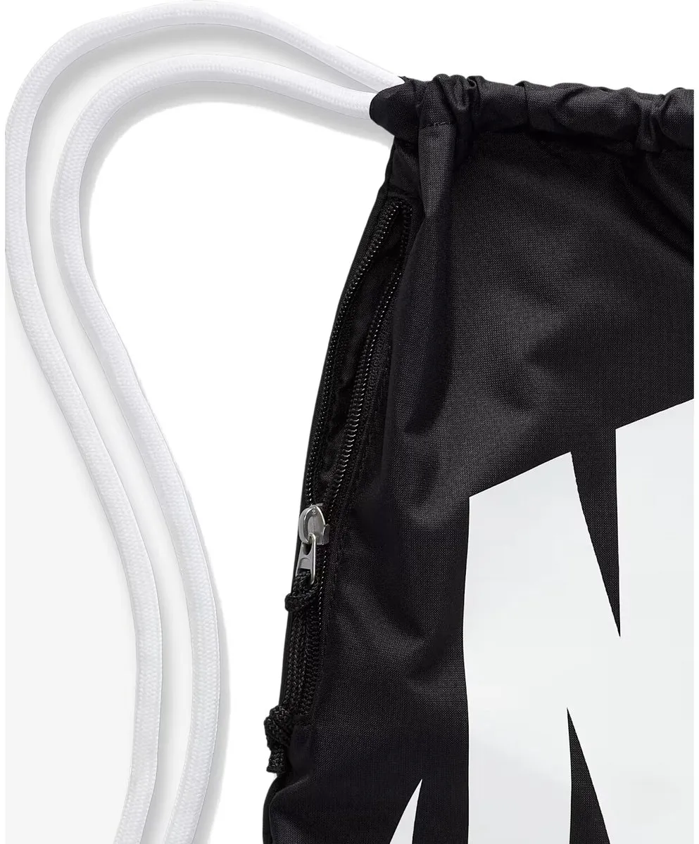 Nike Heritage NK Gymsack Sporttas - 13L - M - Zwart/Wit