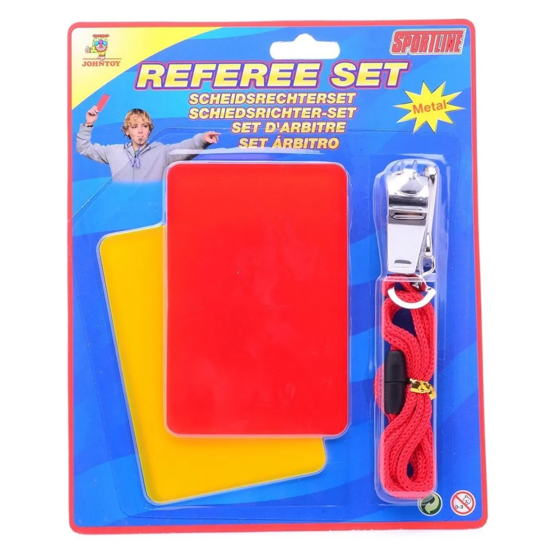 Johntoy Scheidsrechterfluit Multicolor