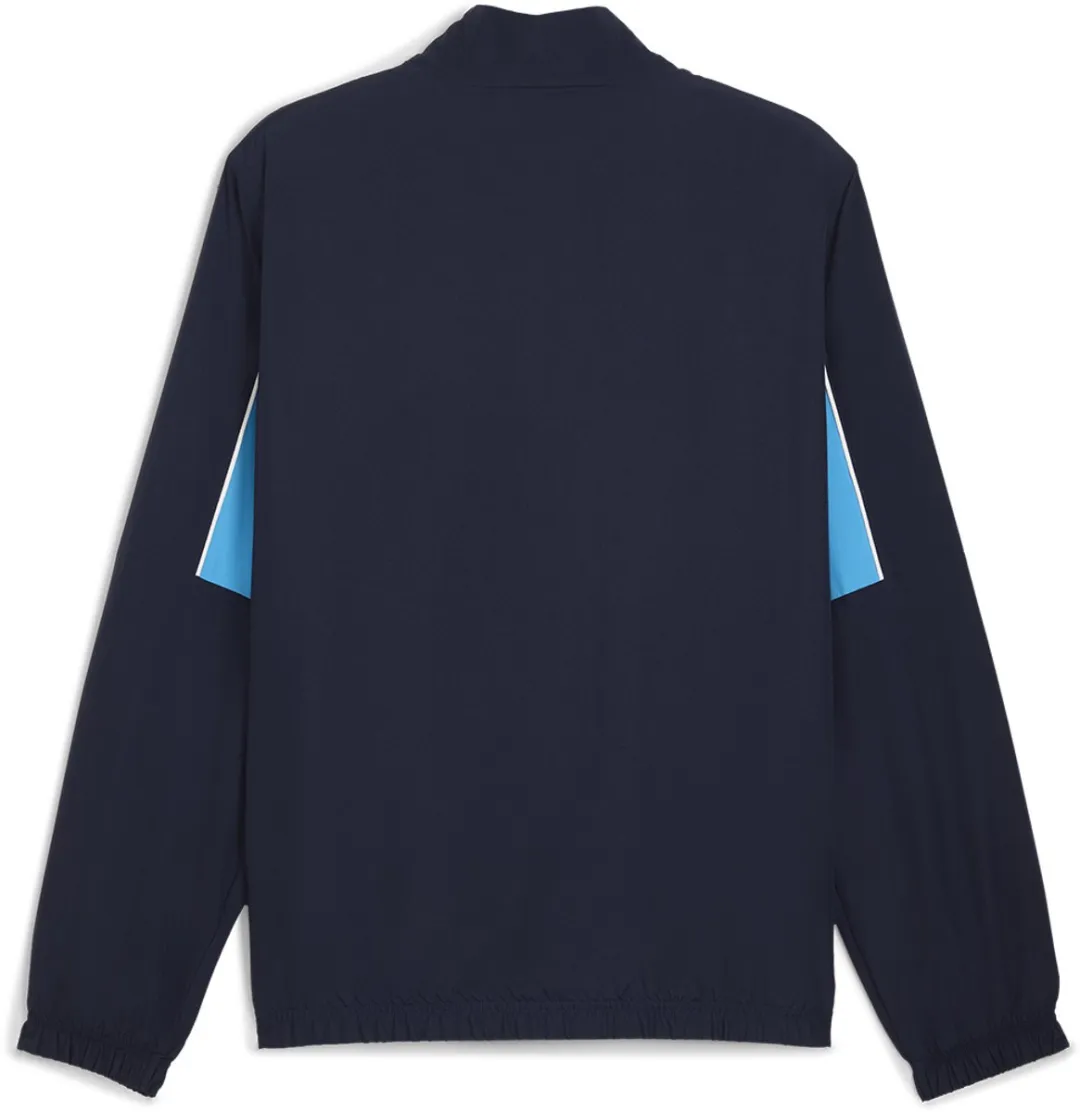 PUMA Manchester City FC Football Archive Sweatshirt - L - Navy/Team Light Blue