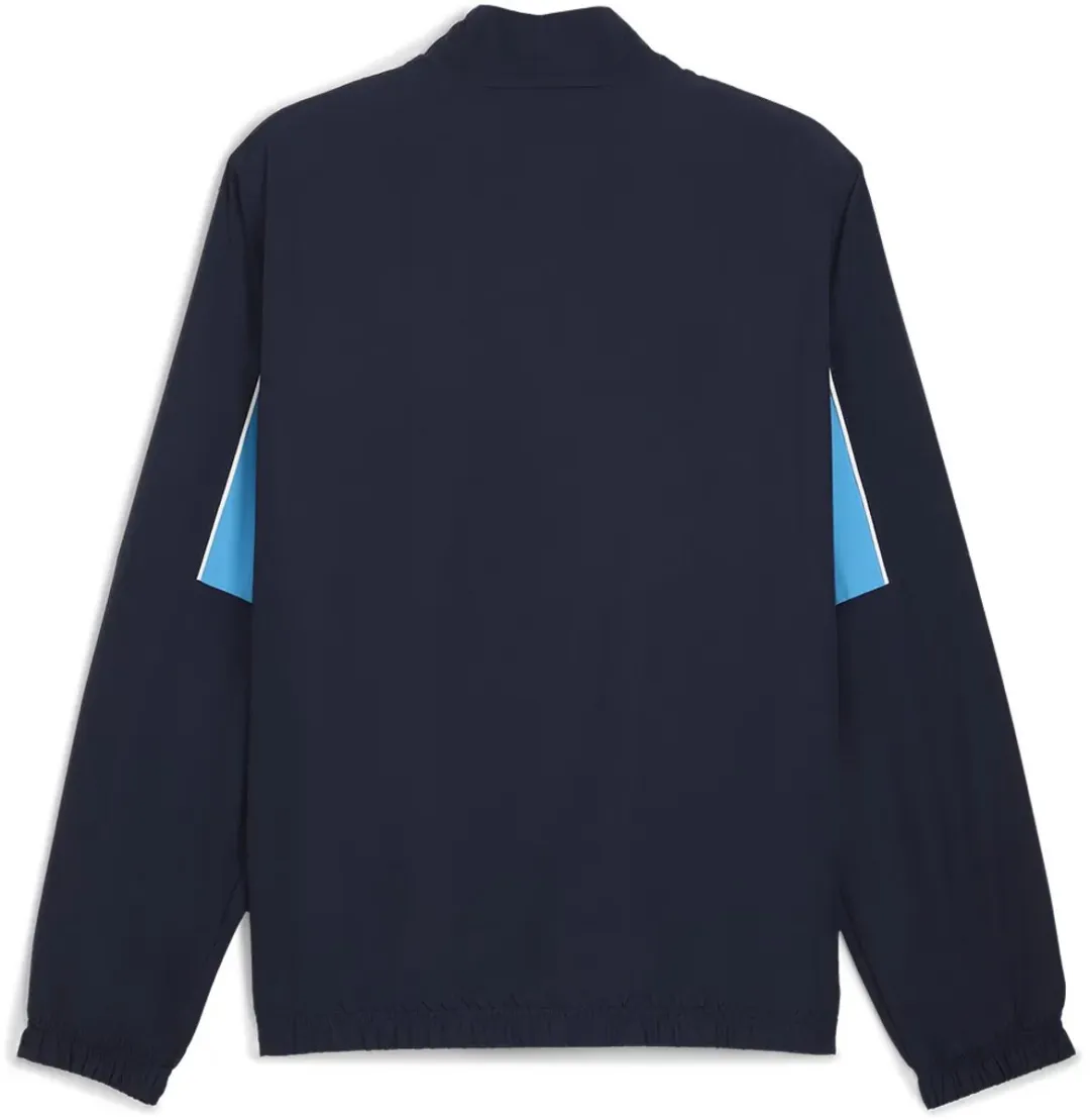 PUMA Manchester City FC Football Archive Sweatshirt - L - Navy/Team Light Blue