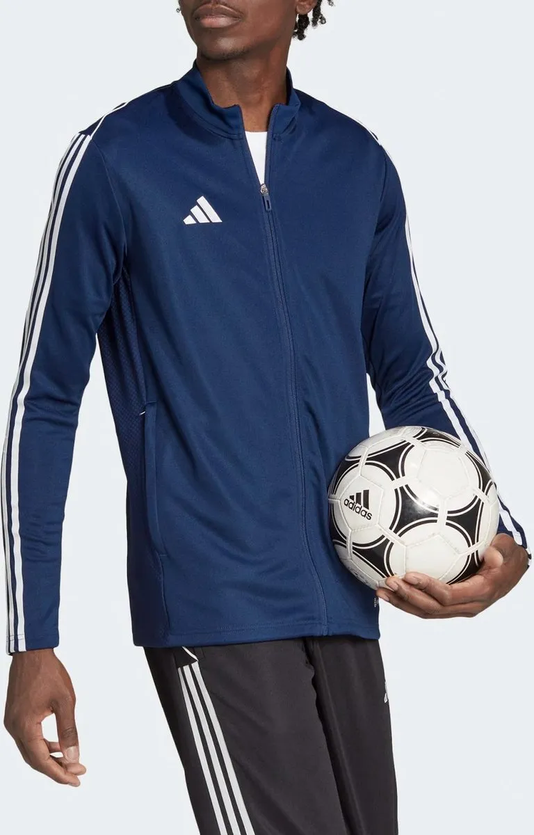 adidas Performance Tiro 23 League Training Jack - Heren M - Blauw - afbeelding 6 van 6
