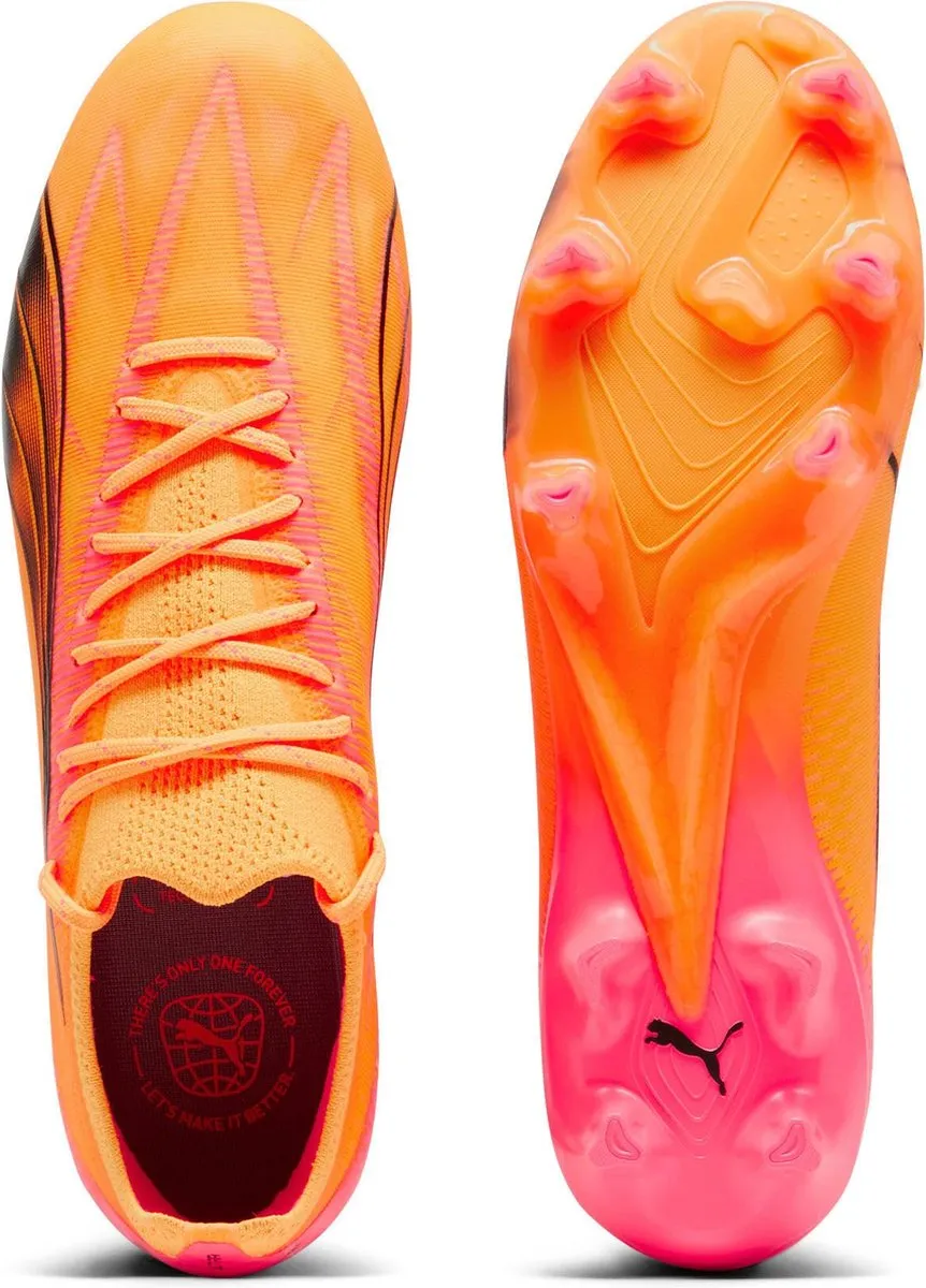 PUMA Ultra Ultimate FG/AG Voetbalschoenen - Oranje - EU 43