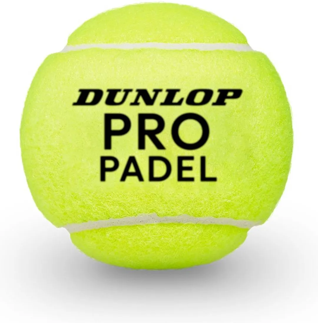 Dunlop Pro Padelballen 3 Stuks - Geel
