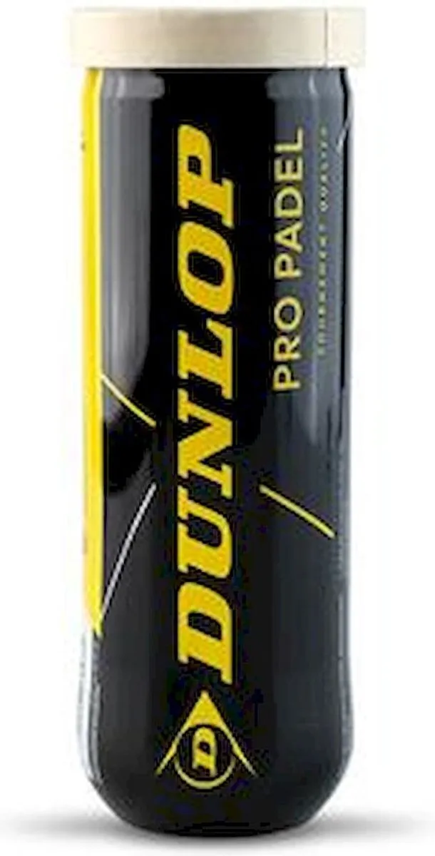 Dunlop Pro Padelballen 3 Stuks - Geel