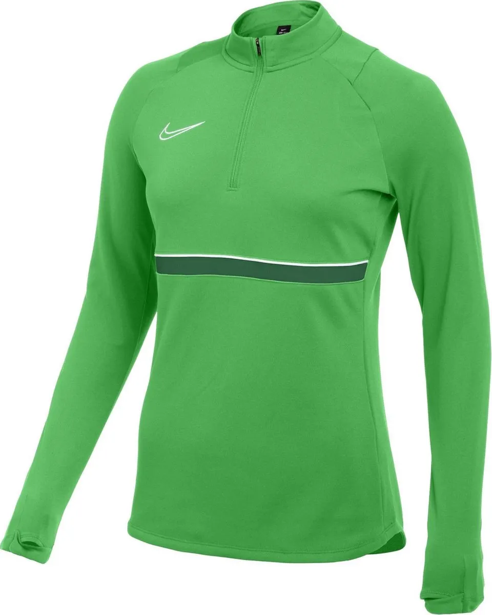 Nike Academy 21 Sporttrui XS - Vrouwen - Groen/Wit