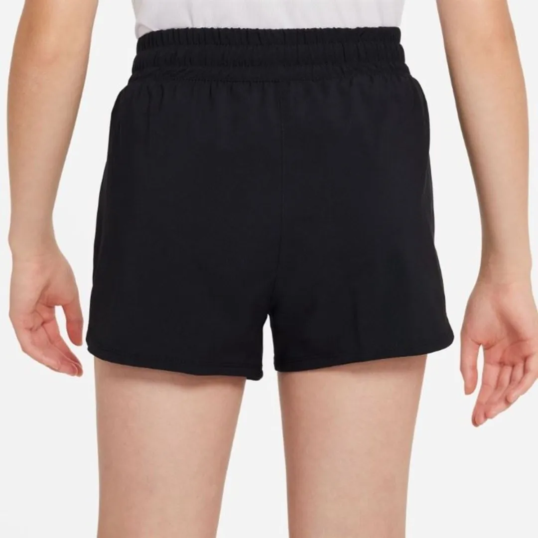 Nike One Woven Sportbroek Meisjes Short L - Zwart - afbeelding 6 van 6