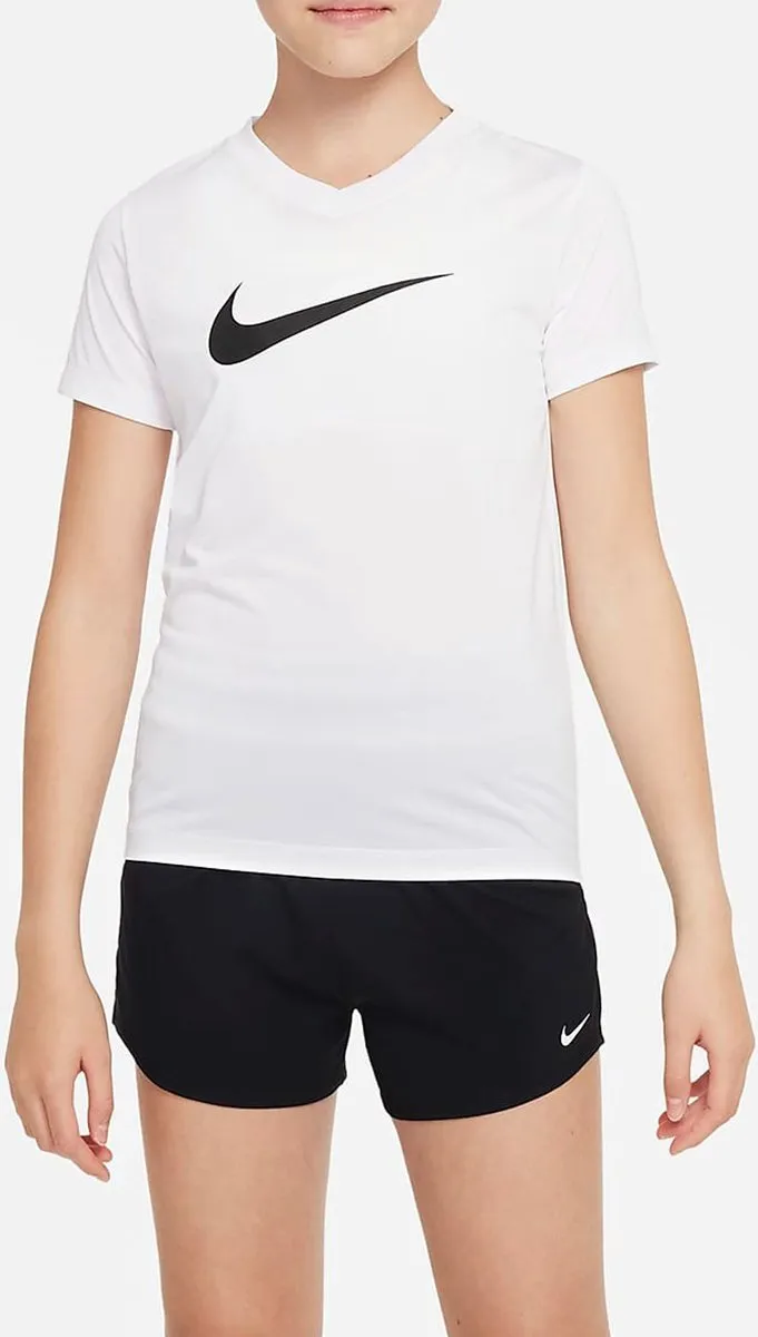 Nike One Woven Sportbroek Meisjes Short L - Zwart