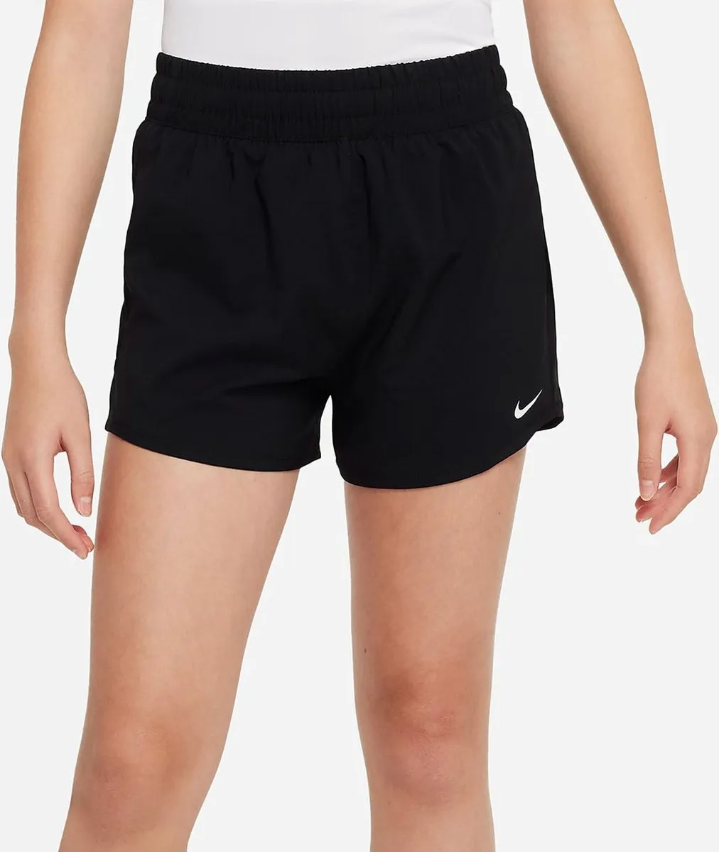 Nike One Woven Sportbroek Meisjes Short L - Zwart
