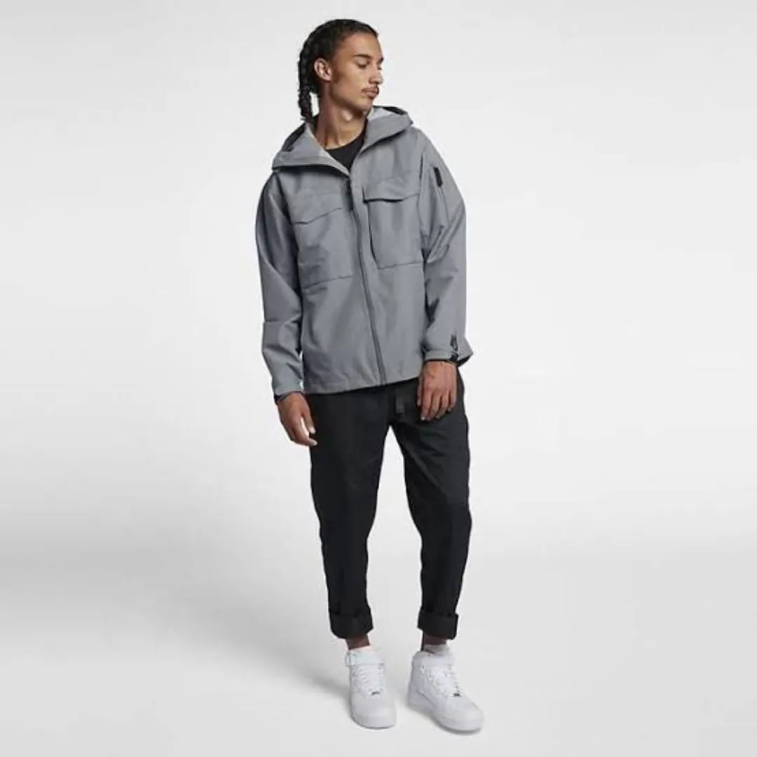 Nike Lab Wet Reveal Jas - Grijs/Wit - S