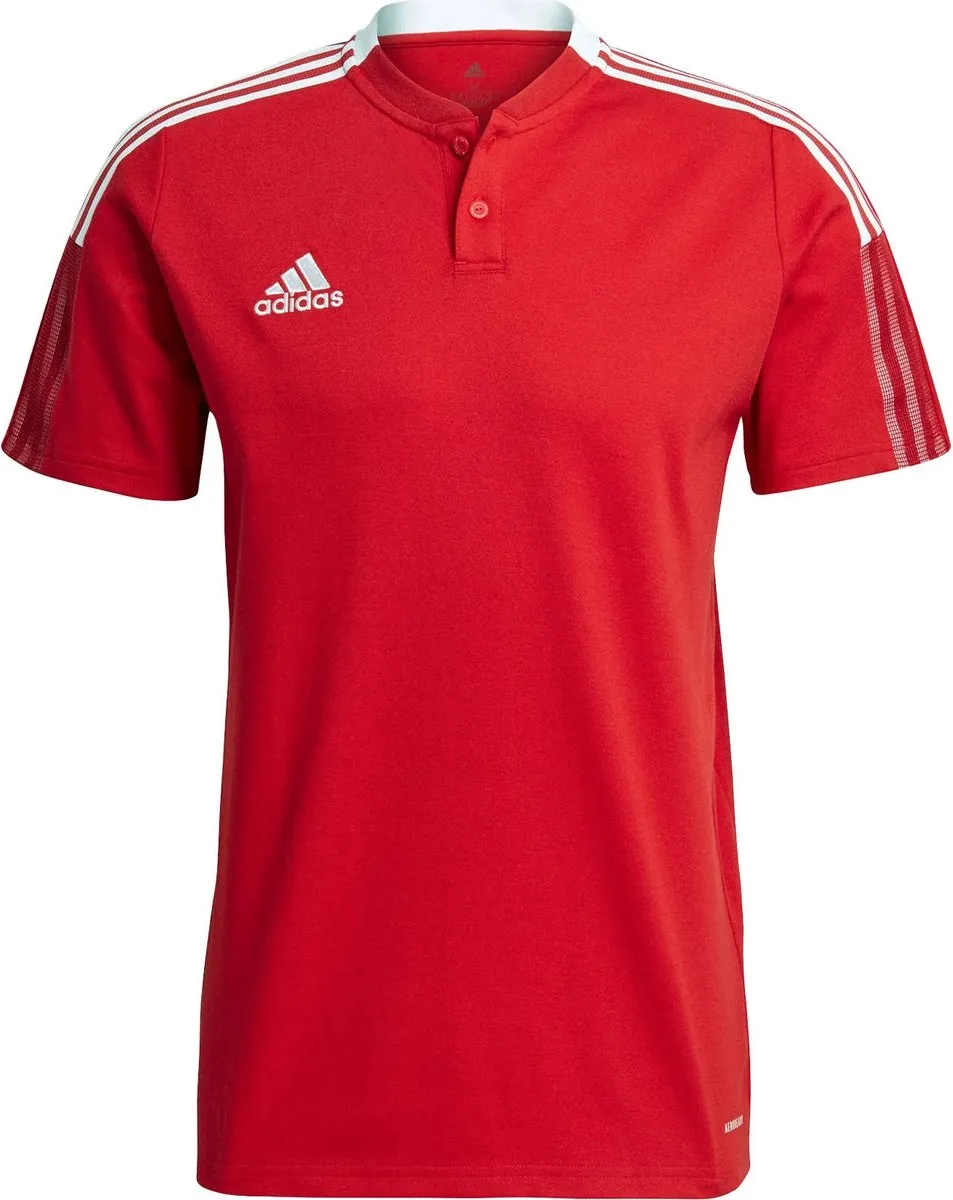 Adidas Tiro 21 Polo Kinderen - Rood - Maat 152