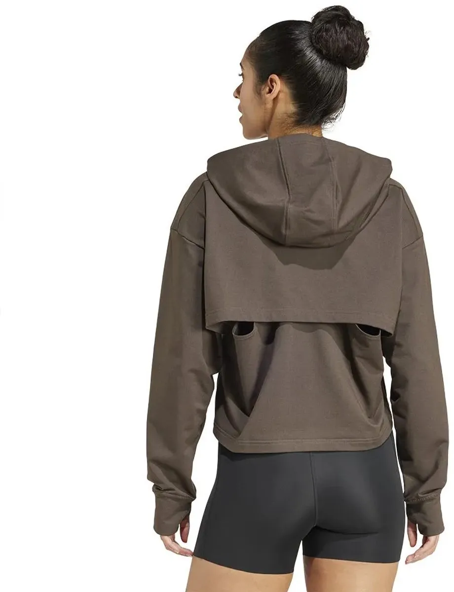 Adidas Power Hoodie - Shadow Olive - XL