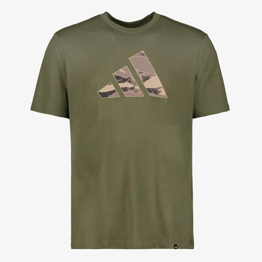 Adidas Camo Logo Graphic Heren T-shirt