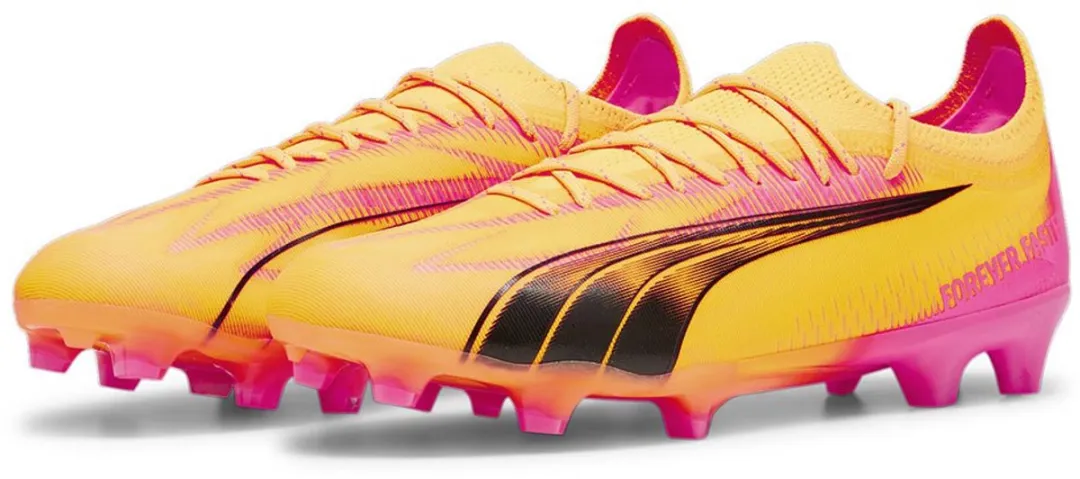 PUMA Ultra Ultimate FG Voetbalschoenen 42.5 - Sun Stream
