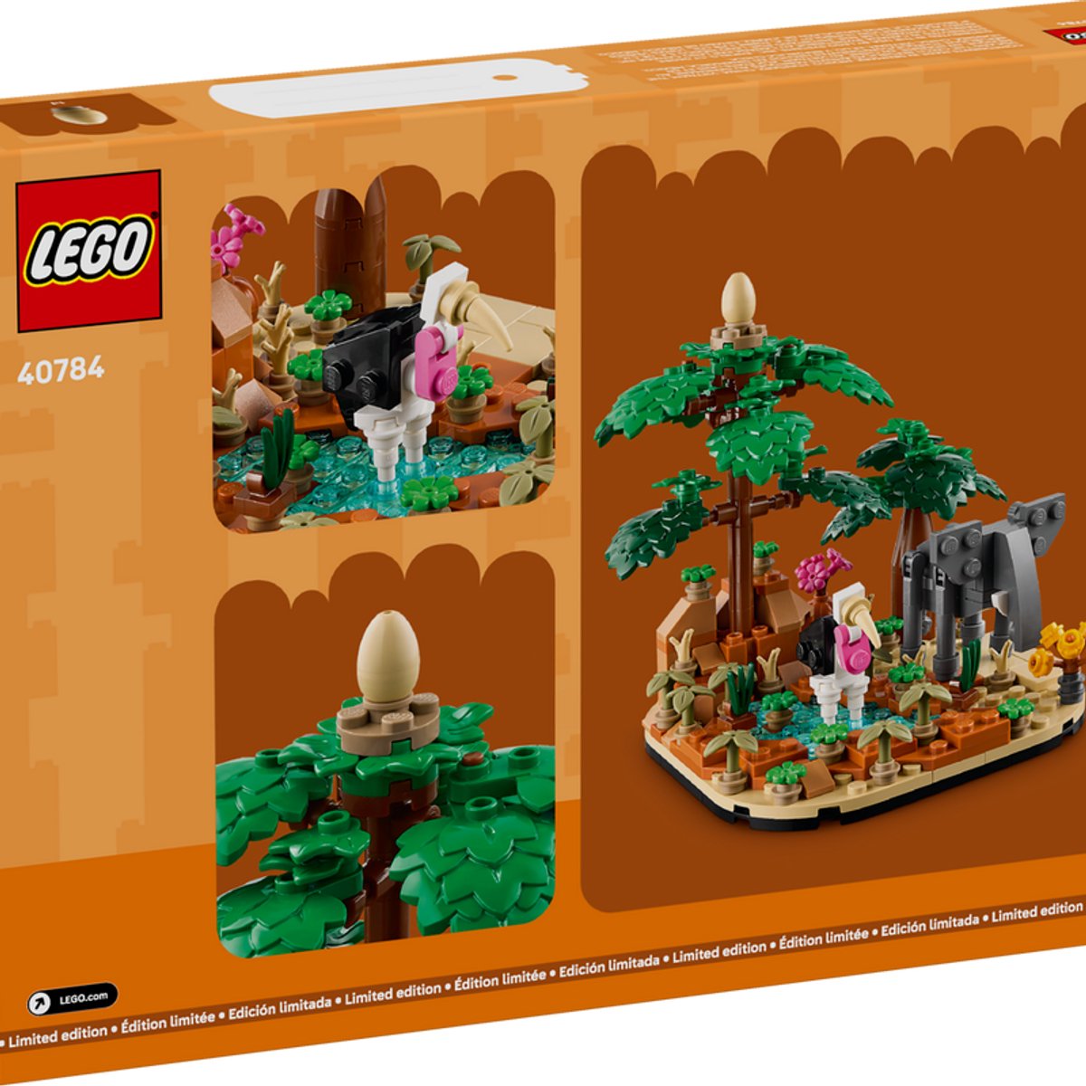 LEGO Afrikaanse savanne diorama - 40784