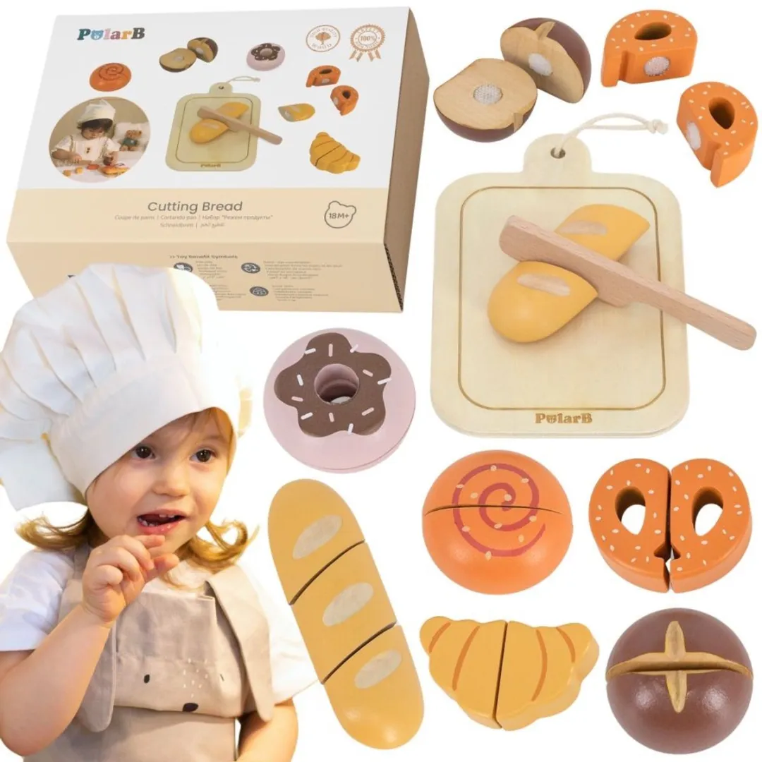Viga Houten Ontbijtset Kleine Bakker