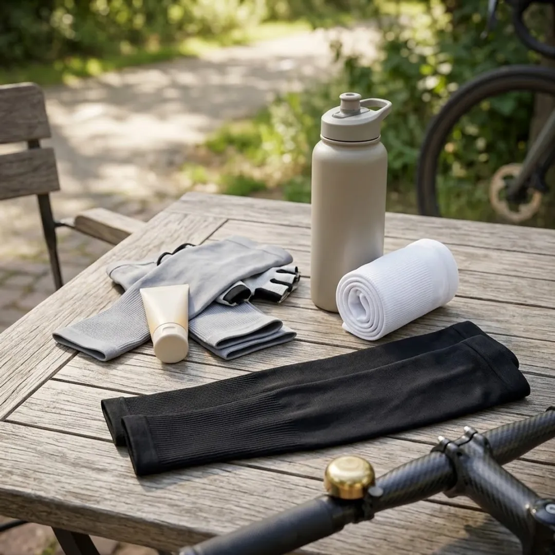 NUVEX Sport Armstukken - 3 Paar - One Size - Zwart/Wit/Grijs