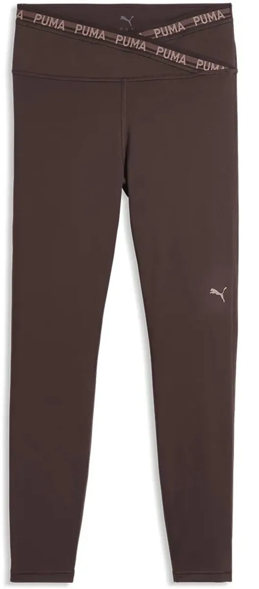PUMA Strong Cross Hoge Taille Leggings - L - Chocolate Brown
